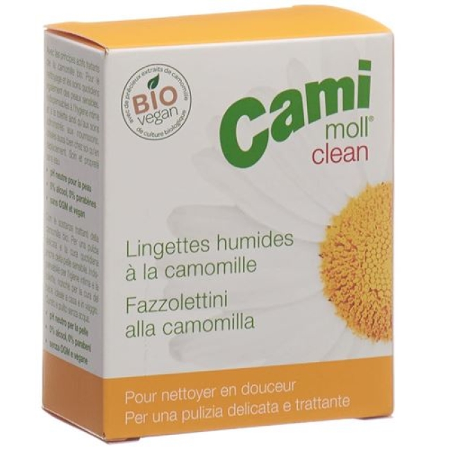 Cami Moll Clean Feuchttucher Box 40 штук Cami Moll Clean Feuchttucher Box 40 штук