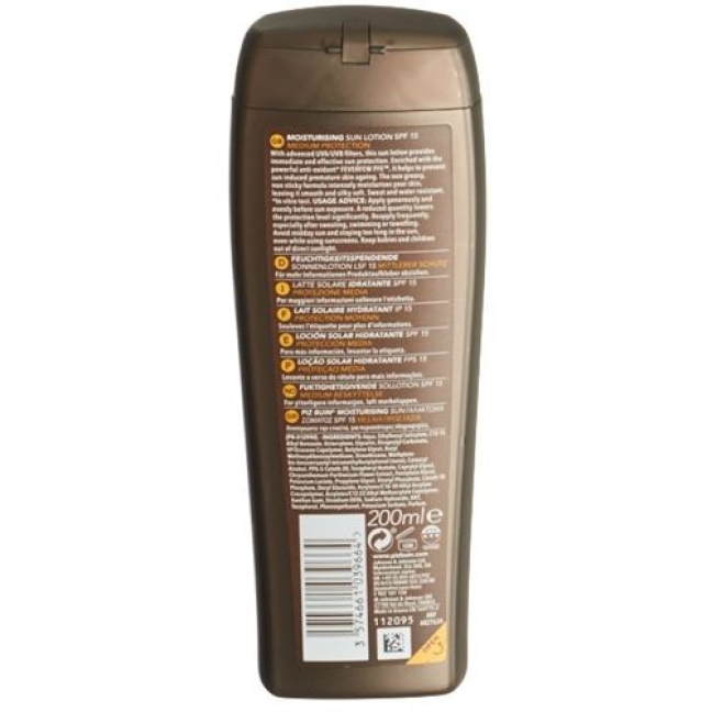 Piz Buin In Moisturising Sun лосьон Sf 15 200мл Piz Buin In Moisturising Sun лосьон Sf 15 200мл