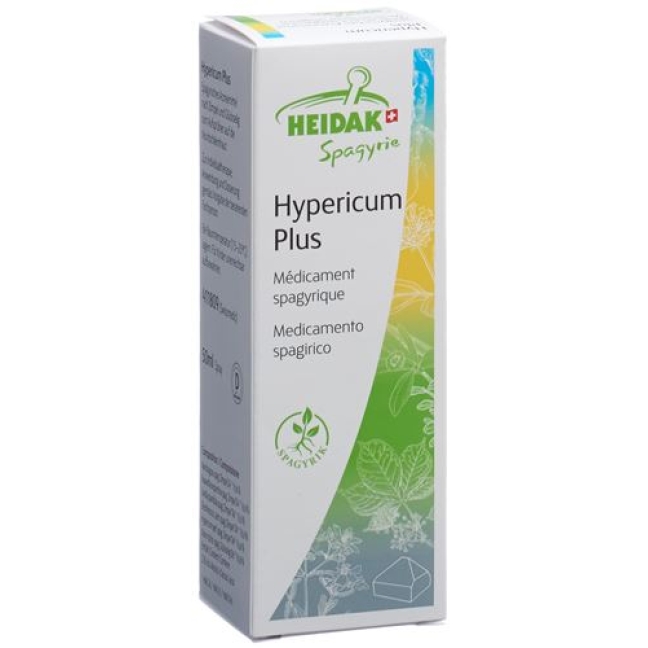 Heidak Spagyrik Hypericum Plus спрей 50мл Heidak Spagyrik Hypericum Plus спрей 50мл