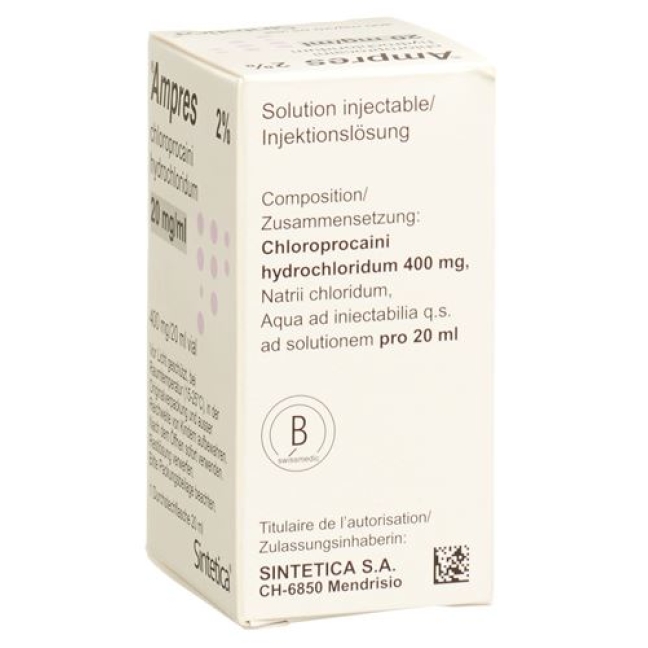 AMPRES INJ LS 20 MG/ML DURCHST