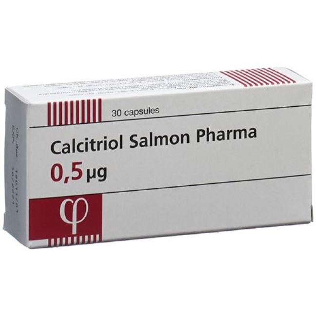 Calcitriol Salmon 0.5 mcg 30 Kaps Calcitriol Salmon 0.5 mcg 30 Kaps