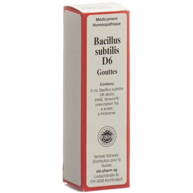 Sanum Bacillus Subtilis капли D 6 5мл Sanum Bacillus Subtilis капли D 6 5мл