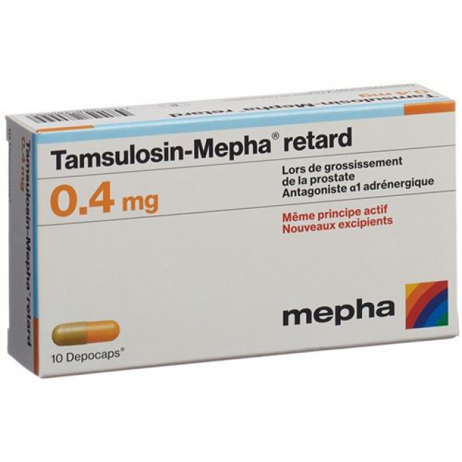 Тамсулозин Мефа 0,4 мг 100 депо капсул