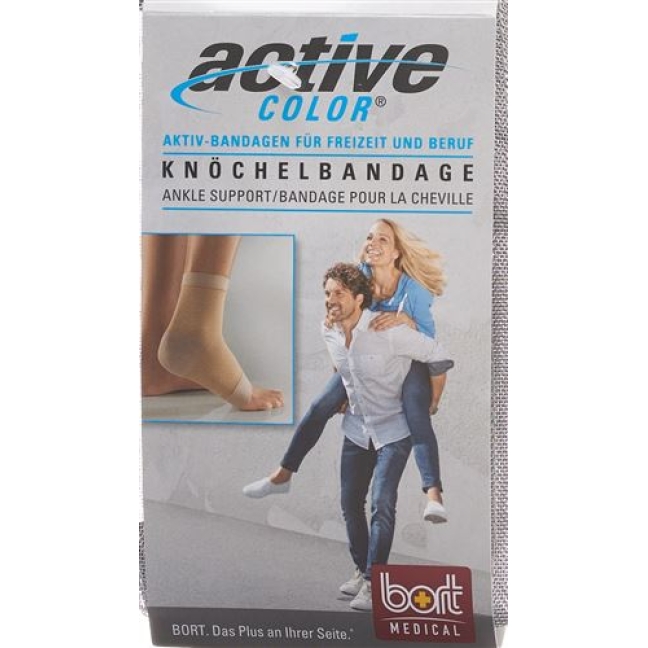 Bort Aktive Color Knochelbandage размер L +23см Beige