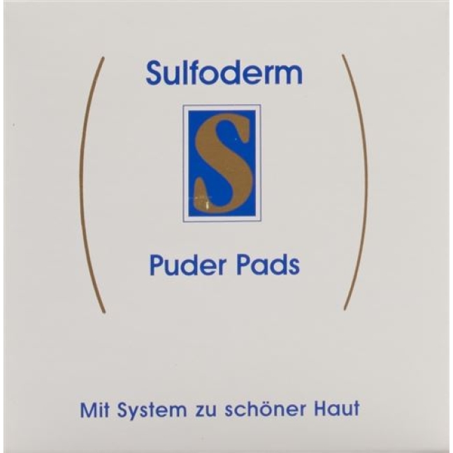 Sulfoderm S Puder Pads 3 штуки Sulfoderm S Puder Pads 3 штуки