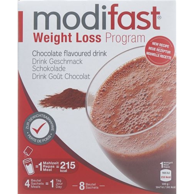Modifast Weight Loss Program Drink Schokolade 8 X 55 g Modifast Weight Loss Program Drink Schokolade 8 X 55 g