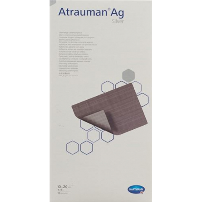 Atrauman Ag Kompressen 10x20см стерильный 10 штук