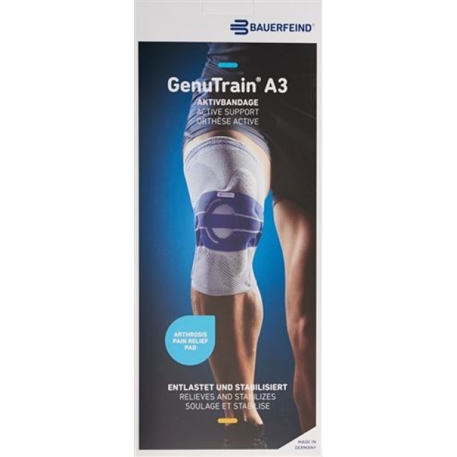 Genutrain A3 Kniebandage размер 6 Rechts Titan