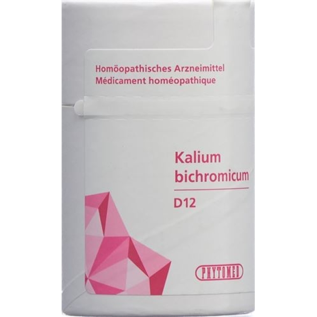 Phytomed Schussler Kalium Bichr в таблетках, D 12 50г Phytomed Schussler Kalium Bichr в таблетках, D 12 50г