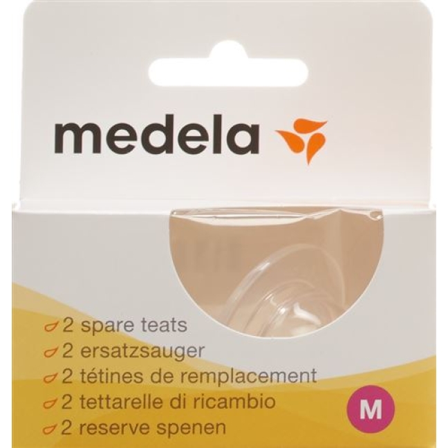 Medela Ersatzsauger 2 штуки mit mittlerem Fluss Grosse M