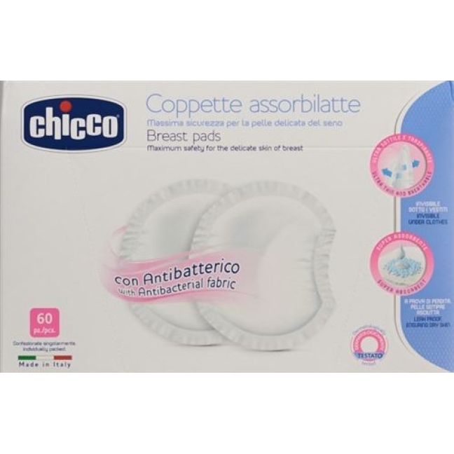 Chicco Stilleinlage Leicht U Sicher Antibak 60 штук Chicco Stilleinlage Leicht U Sicher Antibak 60 штук