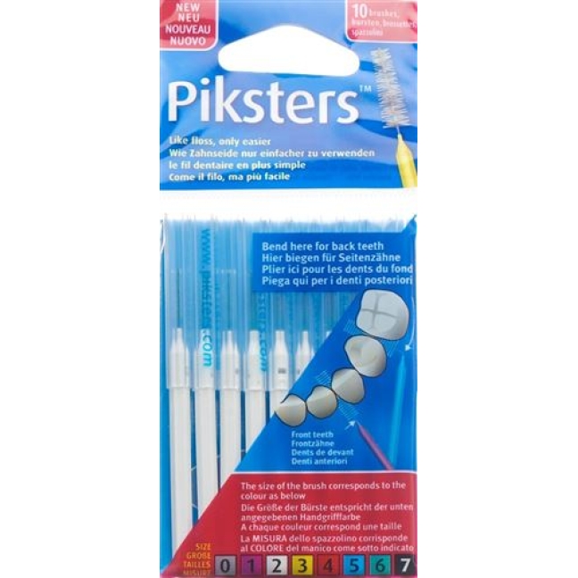 Piksters Interdentalburstchen размер 2 10 штук