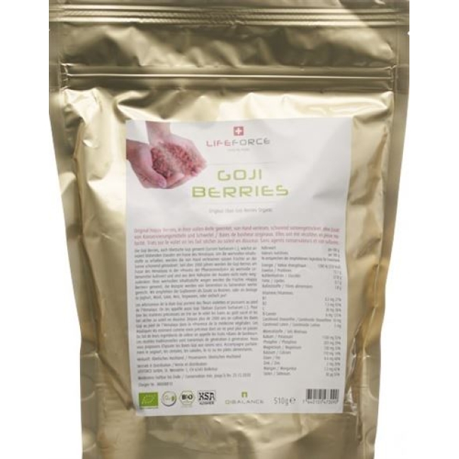 Goji Berries Getrocknet в пакетиках 510г