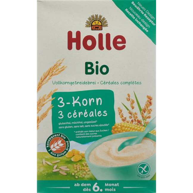 Holle Baby Brei 3 Korn Bio 250 g