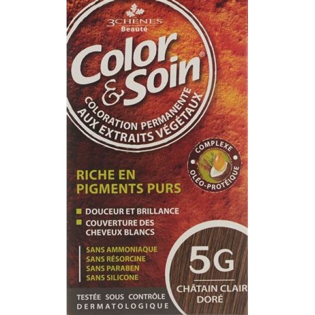 Color Et Soin Coloration Chatain Cla Do 5г 135мл Color Et Soin Coloration Chatain Cla Do 5г 135мл