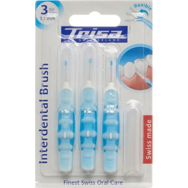 Trisa Interdental Brush 3.0мм Flexible 3 штуки