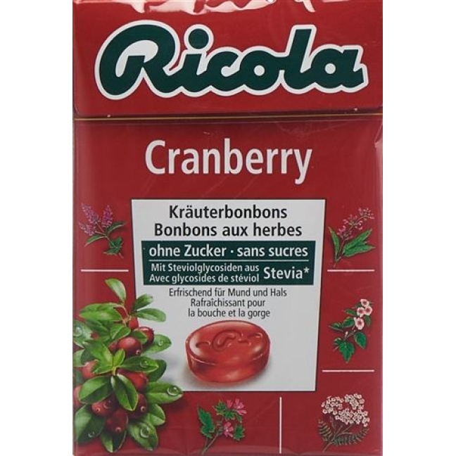 RICOLA CRANBERRY BONBON OZ RICOLA CRANBERRY BONBON OZ