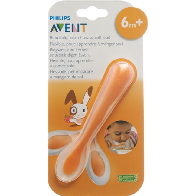 Avent Philips Flexibler Ess-lern-loeffel Avent Philips Flexibler Ess-lern-loeffel