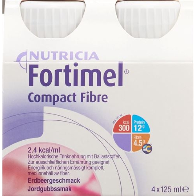 FORTIMEL COMPACT FIBER ERDBEER