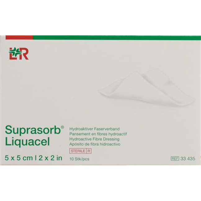 Suprasorb Liquacel 5x5см 10 штук