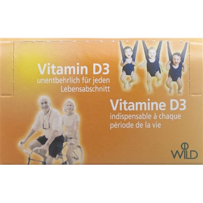 Vitamin D3 Wild Ol 500 Ie/tropfen Steller 12/10 Vitamin D3 Wild Ol 500 Ie/tropfen Steller 12/10