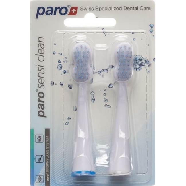 Paro Sensi-Clean Ersatzzahnburste Schall 2 штуки Paro Sensi-Clean Ersatzzahnburste Schall 2 штуки