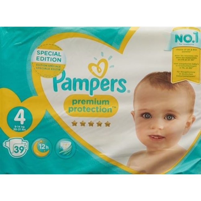Pampers Prem Prot размер 4 8-16кг Maxi Sparp 39 штук Pampers Prem Prot размер 4 8-16кг Maxi Sparp 39 штук