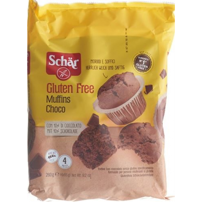 SCHAER MUFFINS CHOCO GLUTENFR