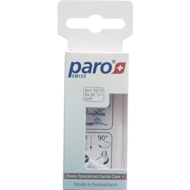 Paro Interspace Burste F Soft Weiss наполнитель 6 штук