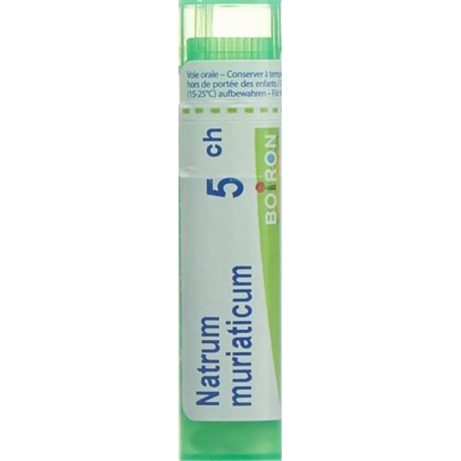 Boiron Natrum Muriaticum в гранулах C 5 4г Boiron Natrum Muriaticum в гранулах C 5 4г
