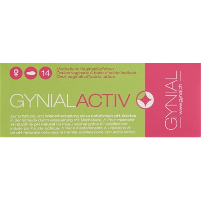 GYNIALACTIV MILCHS VAGINALZ