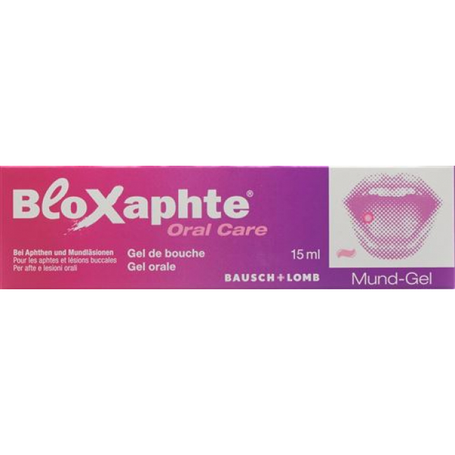 BLOXAPHTE ORAL CARE MUND TB