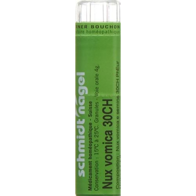 Sn Nux Vomica в гранулах Ch 30 4г Sn Nux Vomica в гранулах Ch 30 4г