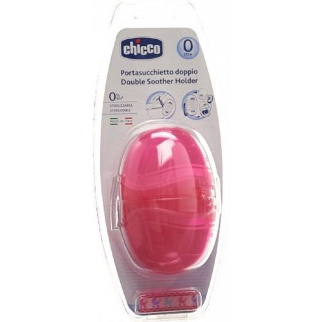 Chicco Saugerschutz Box Pink 0m+ Chicco Saugerschutz Box Pink 0m+