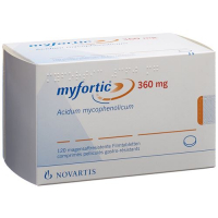 Myfortic 360 mg 12 X 10 filmtablets