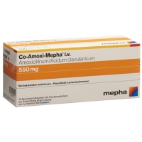 CO Amoxi Mepha 550 mg 10 Durchstechflasche