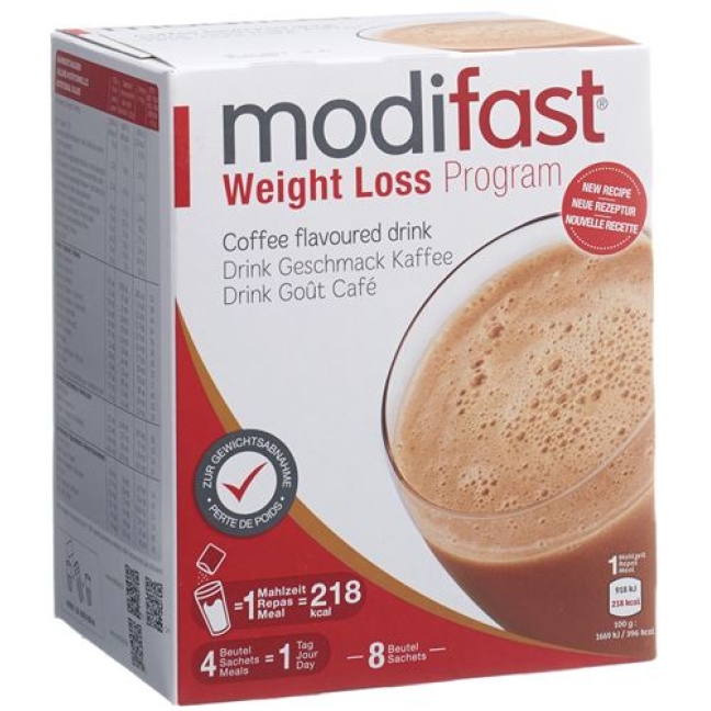 Modifast Weight Loss Program Drink Kaffee 8 X 55 g Modifast Weight Loss Program Drink Kaffee 8 X 55 g