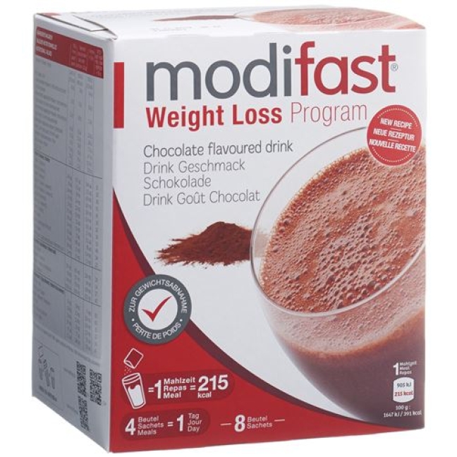 Modifast Weight Loss Program Drink Schokolade 8 X 55 g Modifast Weight Loss Program Drink Schokolade 8 X 55 g