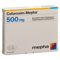 Cefuroxim Mepha 500 mg 14 Lactabs