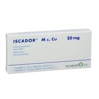 Искадор M C. Cu 20 мг 7 ампул раствор для инъекций 