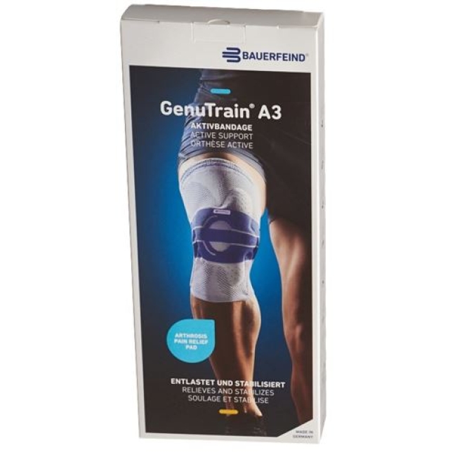 Genutrain A3 Kniebandage размер 6 Rechts Titan