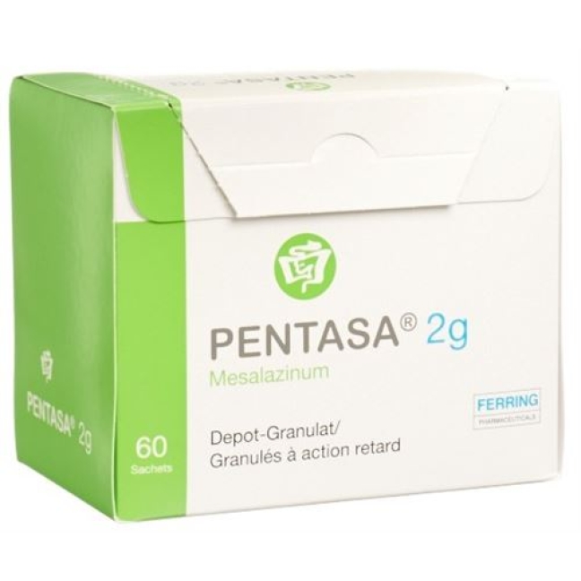 Pentasa 2 g 60 Depot Granulat Pentasa 2 g 60 Depot Granulat