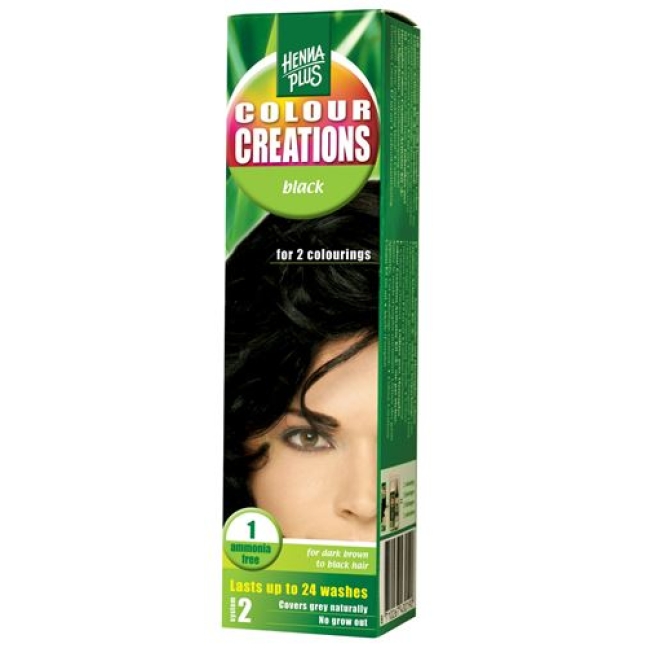 Henna Colour Creations Black 1 60мл Henna Colour Creations Black 1 60мл