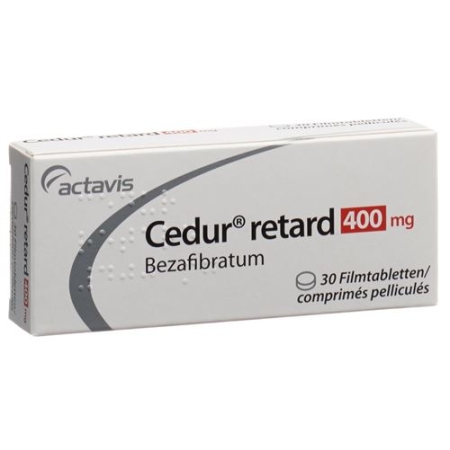 Cedur Retard 400 mg 30 filmtablets Cedur Retard 400 mg 30 filmtablets