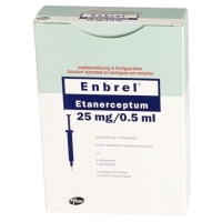 Enbrel 25 mg/0.5 ml 4 Fertigspritzen 0.5 ml