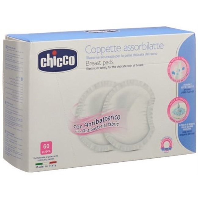 Chicco Stilleinlage Leicht U Sicher Antibak 60 штук Chicco Stilleinlage Leicht U Sicher Antibak 60 штук