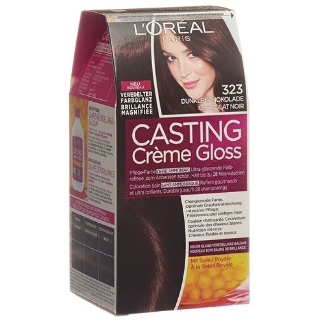 Casting крем Gloss 323 Dunkle Schokolade Casting крем Gloss 323 Dunkle Schokolade