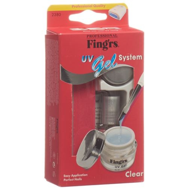 Fingrs UV Gel Set Clear Fingrs UV Gel Set Clear