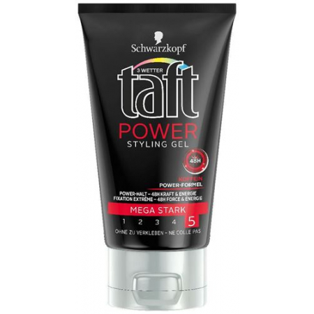 Taft Power Styling гель Caffeine 150мл