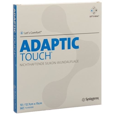 Let’s Comfort Adaptic Touch Silikon-Wundauflage 12.7смx15см 10 ш Let’s Comfort Adaptic Touch Silikon-Wundauflage 12.7смx15см 10 ш
